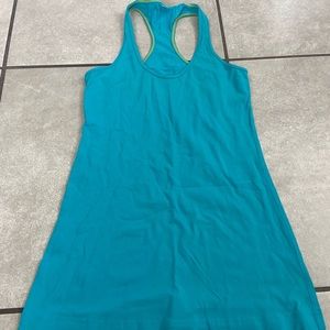 Lululemon Blue Workout Tank Top